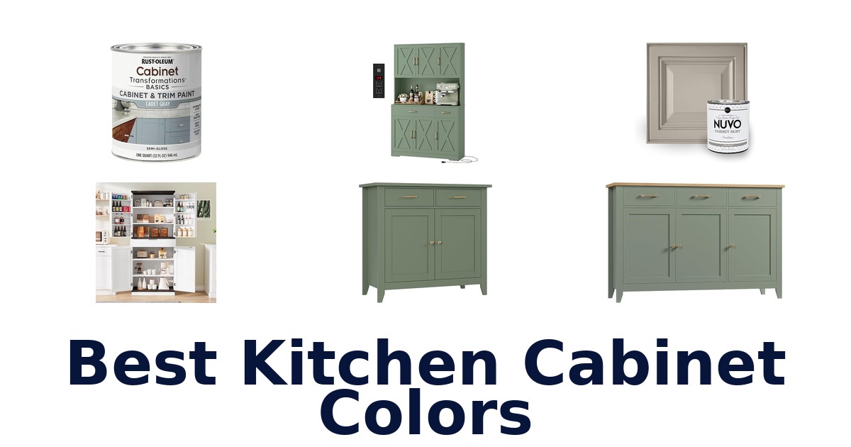 best kitchen cabinet colors