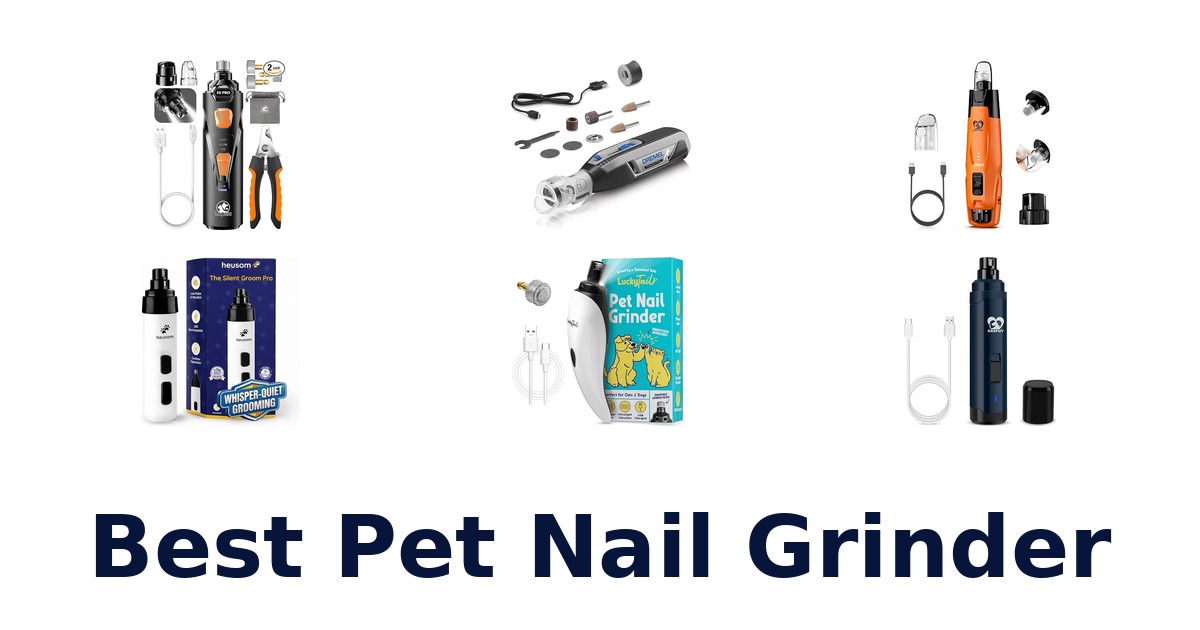 best pet nail grinder