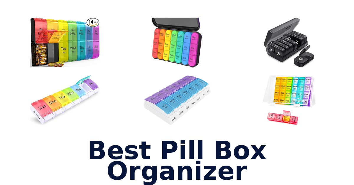 best pill box organizer