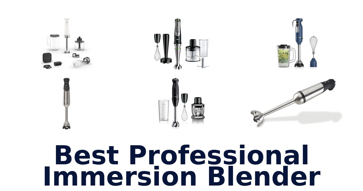 best professional immersion blender