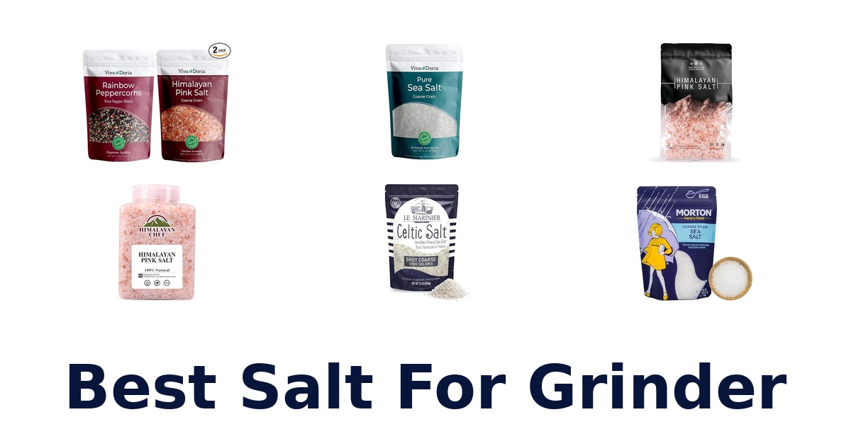 best salt for grinder
