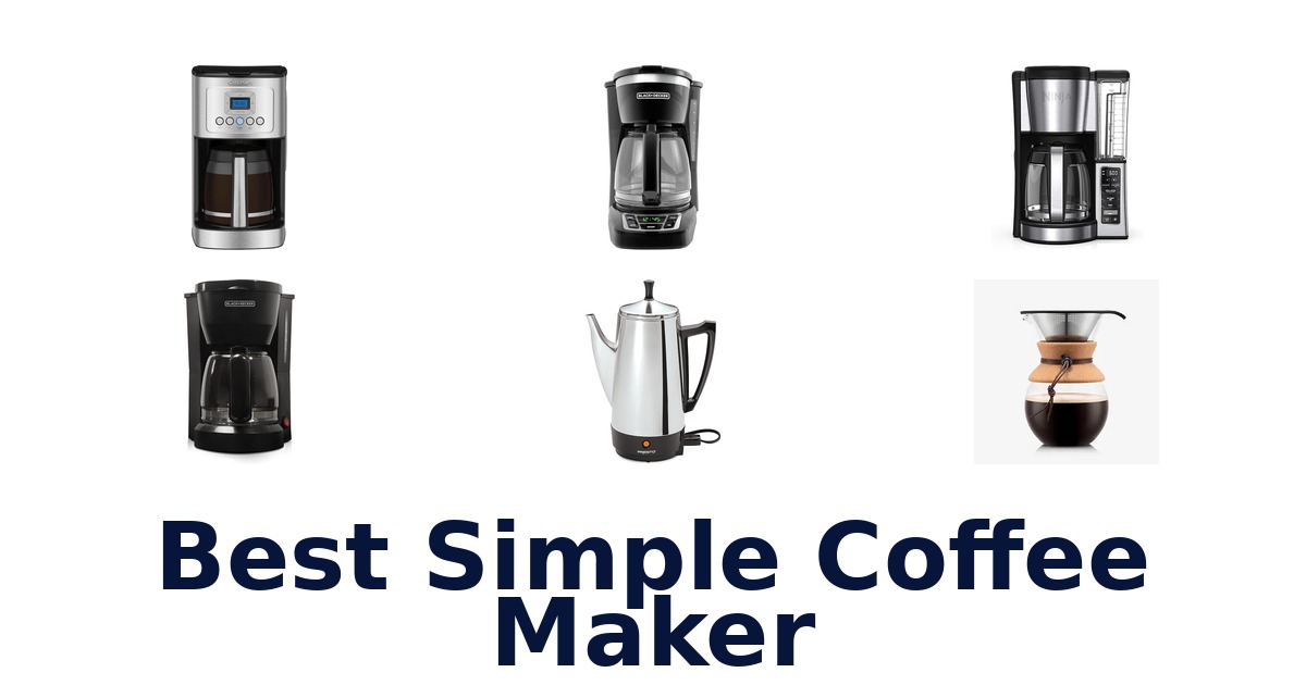 best simple coffee maker