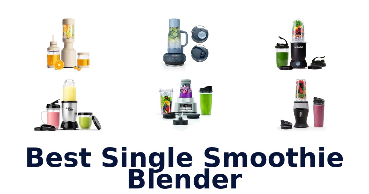 best single smoothie blender