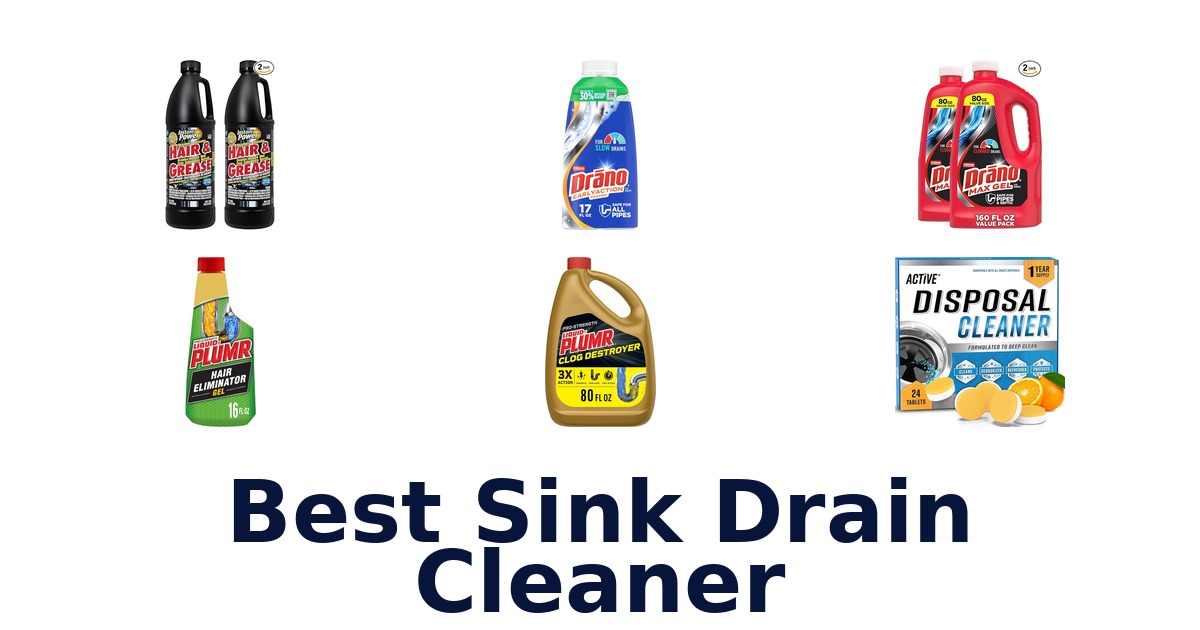 best sink drain cleaner