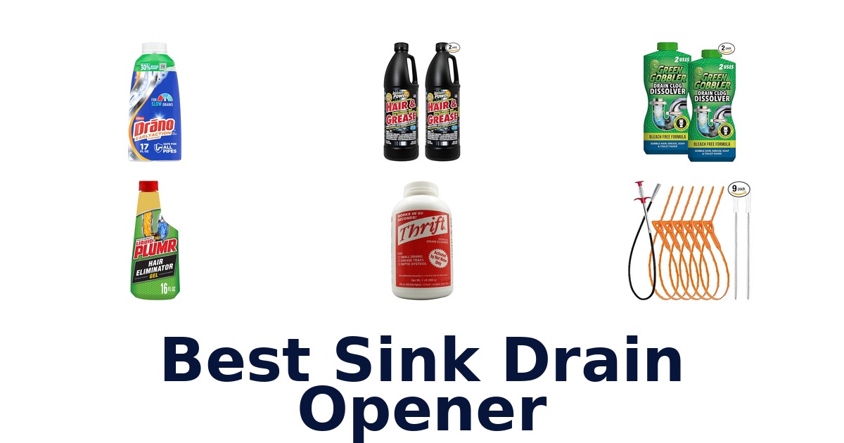 best sink drain opener