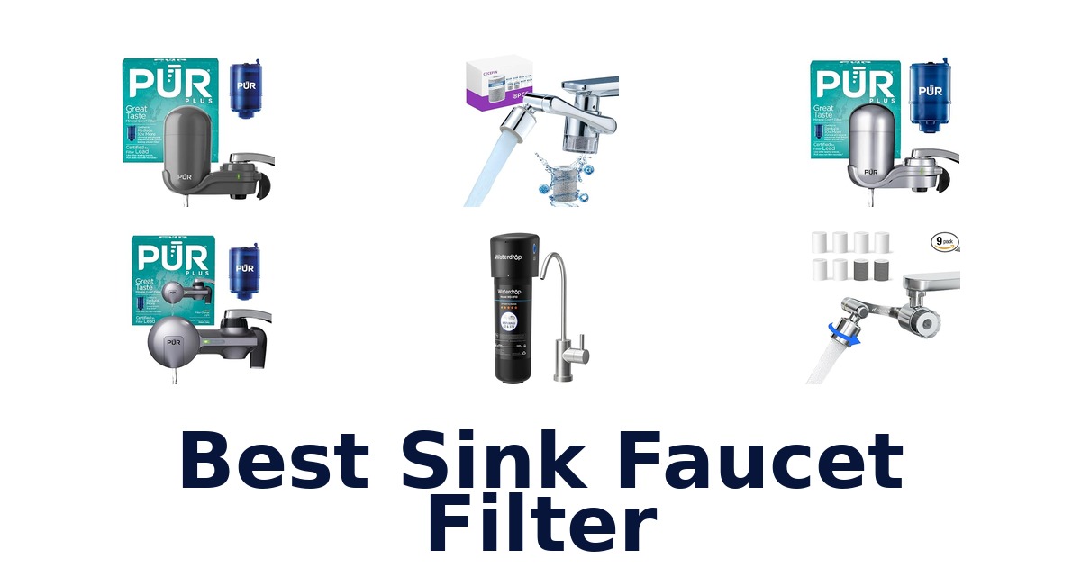 best sink faucet filter