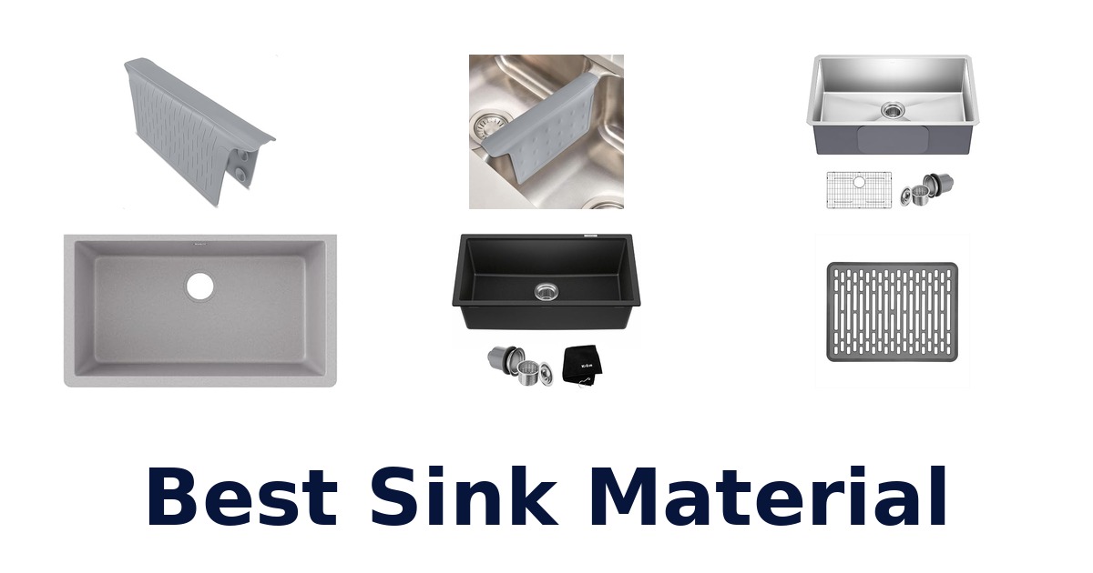 best sink material