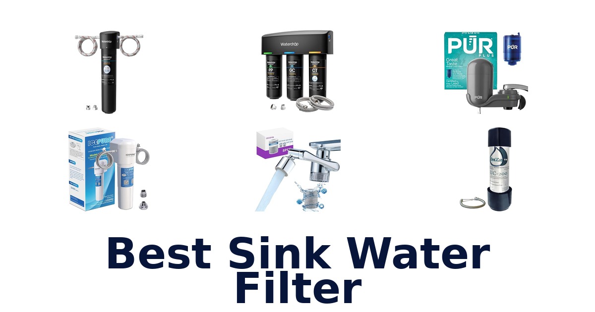 best sink water filter