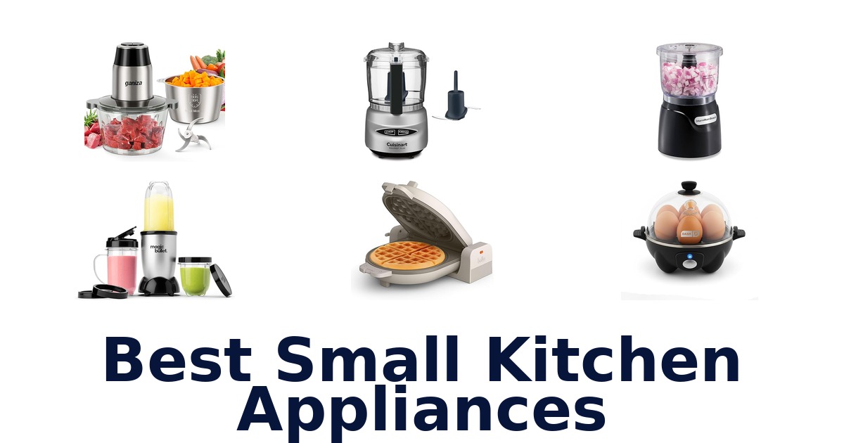 best small kitchen appliances