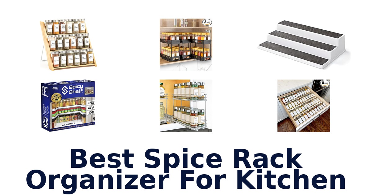 best spice rack organizer for kitchen