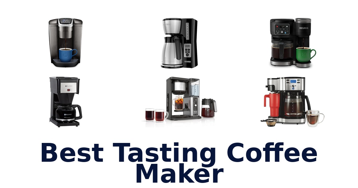 best tasting coffee maker