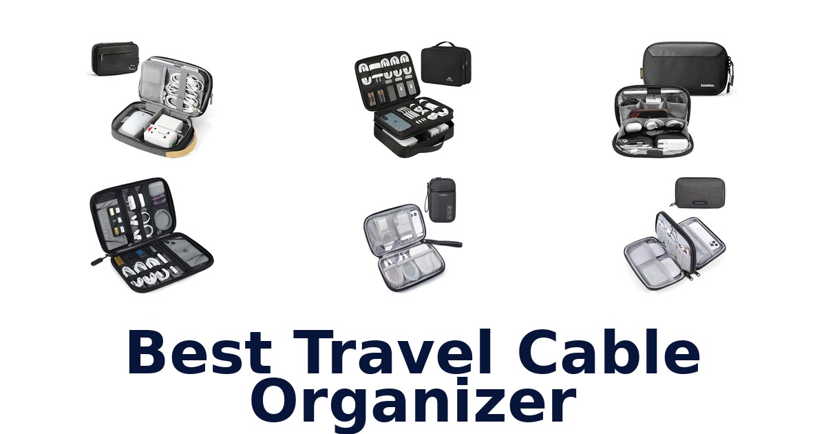 best travel cable organizer