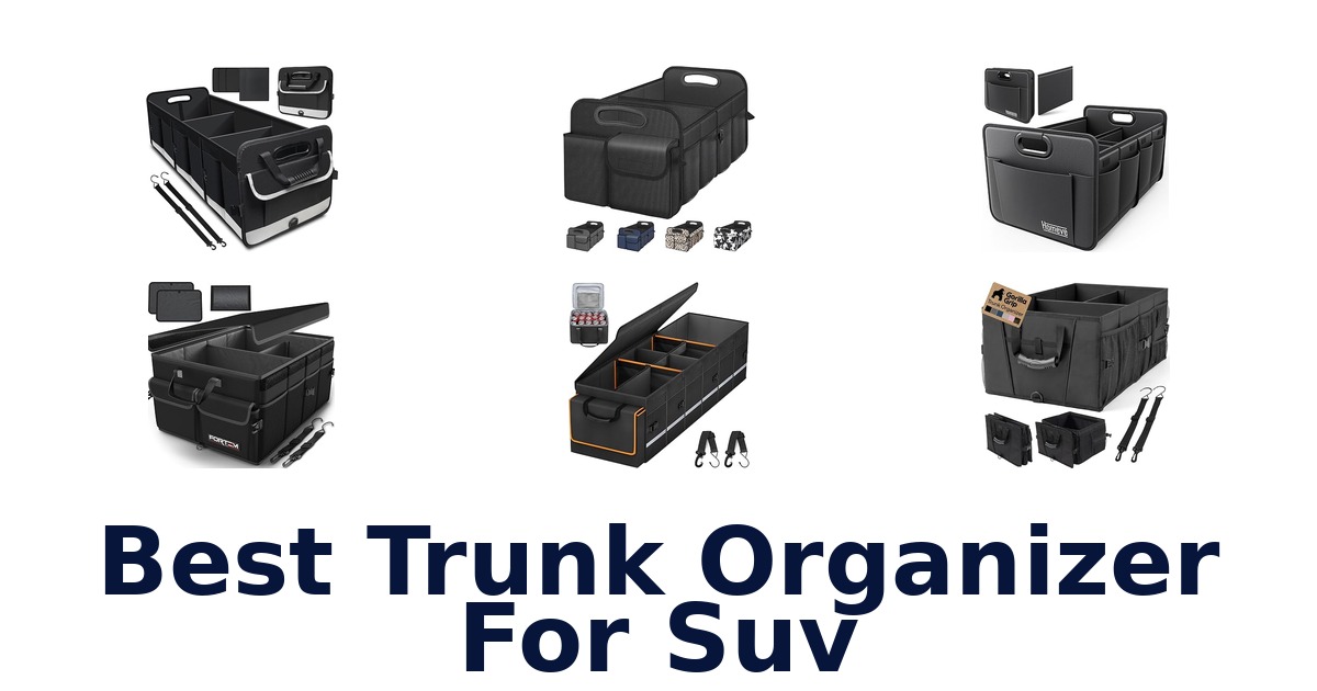 best trunk organizer for suv
