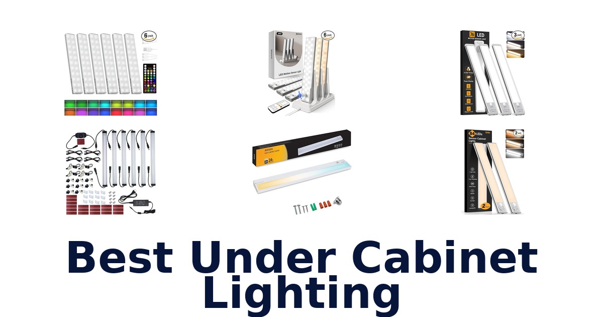 best under cabinet lighting