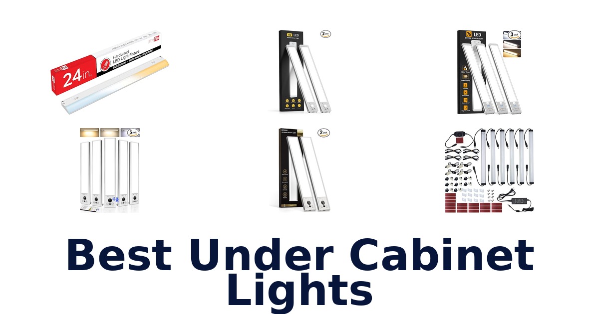 best under cabinet lights