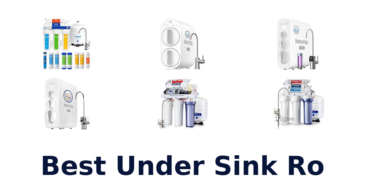 best under sink ro