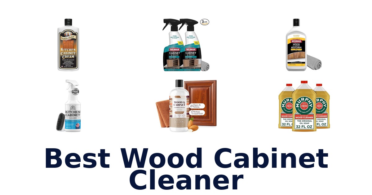 best wood cabinet cleaner